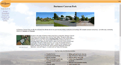Desktop Screenshot of dartmoorcaravanpark.co.uk